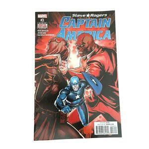 Marvel #3 Steve Rogers Captain America Spencer Saiz Rosenberg Comic Books